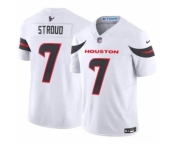 Womens Houston Texans #7 C.J. Stroud White 2024 Vapor F.U.S.E. Limited Stitched Jersey