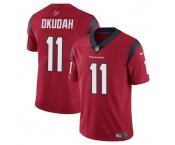 Youth Houston Texans #11 Jeff Okudah Red Vapor Untouchable Limited Football Stitched Jersey