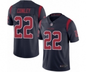 Youth Houston Texans #22 Gareon Conley Limited Navy Blue Rush Vapor Untouchable Football Jersey