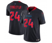Youth Houston Texans #24 Derek Stingley Jr. Navy 2024 2nd Alternate F.U.S.E Vapor Football Stitched Jersey