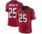 Youth Houston Texans #25 Duke Johnson Jr Red Alternate Vapor Untouchable Limited Player Football Jersey