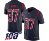Youth Houston Texans #37 Jahleel Addae Limited Navy Blue Rush Vapor Untouchable 100th Season Football Jersey