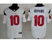 Youth Nike Texans #10 Hopkins White Stitched NFL Jersey