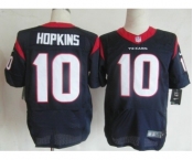Youth Nike Texans #10 Hopkins blue Stitched NFL Jersey