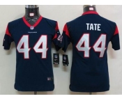 nike youth nfl jerseys houston texans #44 tate blue[nike]