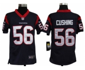 nike youth nfl jerseys houston texans #56 cushing blue[nike]