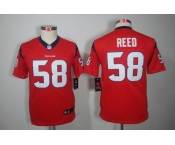 nike youth nfl jerseys houston texans #58 reed red[nike limited]