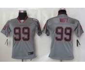 nike youth nfl jerseys houston texans #99 watt grey[Elite lights out]