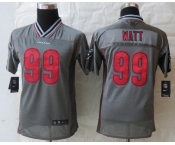 nike youth nfl jerseys houston texans #99 watt grey[nike vapor]