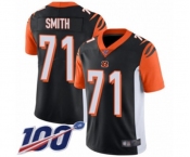 Men's Cincinnati Bengals #71 Andre Smith Black Team Color Vapor Untouchable Limited Player 100th Season Football Jersey Men's Cincinnati Bengals #71 Andre Smith Black Team Color Vapor Untouchable Limited Player 100th Season Football Jersey