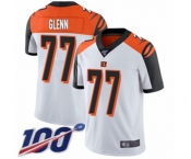 Men's Cincinnati Bengals #77 Cordy Glenn White Vapor Untouchable Limited Player 100th Season Football Jersey Men's Cincinnati Bengals #77 Cordy Glenn White Vapor Untouchable Limited Player 100th Season Football Jersey