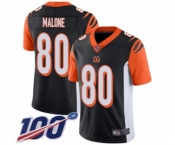 Men's Cincinnati Bengals #80 Josh Malone Black Team Color Vapor Untouchable Limited Player 100th Season Football Jersey Men's Cincinnati Bengals #80 Josh Malone Black Team Color Vapor Untouchable Limited Player 100th Season Football Jersey