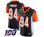 Men's Cincinnati Bengals #94 Sam Hubbard Black Team Color Vapor Untouchable Limited Player 100th Season Football Jersey Men's Cincinnati Bengals #94 Sam Hubbard Black Team Color Vapor Untouchable Limited Player 100th Season Football Jersey