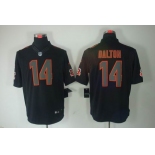 nike nfl jerseys cincinnati bengals #14 dalton black[nike limited]