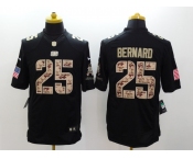 nike nfl jerseys cincinnati bengals #25 bernard black[salute to service limited]