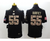 nike nfl jerseys cincinnati bengals #55 burfict black [salute to service limited]