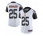 Women's Nike Cincinnati Bengals #25 Giovani Bernard Limited White Rush NFL Jersey