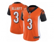 Women's Nike Cincinnati Bengals #3 Jake Elliott Vapor Untouchable Limited Orange Alternate NFL Jersey