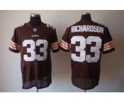 nike nfl jerseys cleveland browns #33 richardson brown[elite]