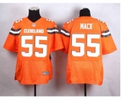 nike nfl jerseys cleveland browns #55 mack orange[Elite][new style]