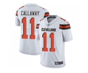 Nike Cleveland Browns #11 Antonio Callaway White Men Stitched NFL Vapor Untouchable Limited Jersey