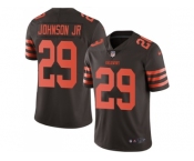Nike Cleveland Browns #29 Duke Johnson Jr Brown MenStitched NFL Limited Rush Jersey Nike Cleveland Browns #29 Duke Johnson Jr Brown MenStitched NFL Limited Rush Jersey