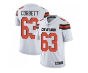 Nike Cleveland Browns #63 Austin Corbett White Men Stitched NFL Vapor Untouchable Limited Jersey