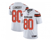 Nike Cleveland Browns #80 Jarvis Landry White Men Stitched NFL Vapor Untouchable Limited Jersey Nike Cleveland Browns #80 Jarvis Landry White Men Stitched NFL Vapor Untouchable Limited Jersey