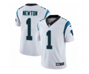 Youth Nike Carolina Panthers #1 Cam Newton Vapor Untouchable Limited White NFL Jersey