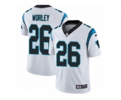 Youth Nike Carolina Panthers #26 Daryl Worley Vapor Untouchable Limited White NFL Jersey