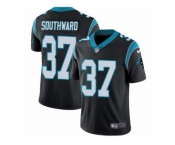 Youth Nike Carolina Panthers #37 Dezmen Southward Black Team Color Vapor Untouchable Limited Player NFL Jersey