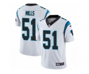 Youth Nike Carolina Panthers #51 Sam Mills Vapor Untouchable Limited White NFL Jersey