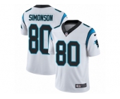 Youth Nike Carolina Panthers #80 Scott Simonson Vapor Untouchable Limited White NFL Jersey