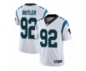 Youth Nike Carolina Panthers #92 Vernon Butler Vapor Untouchable Limited White NFL Jersey