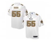 Nike Minnesota Vikings #55 Anthony Barr White Men's NFL Pro Line Fashion Game Jersey