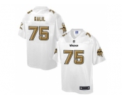 Nike Minnesota Vikings #75 Matt Kalil White Men's NFL Pro Line Fashion Game Jersey