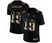 Men's Minnesota Vikings #19 Adam Thielen Limited Black Statue of Liberty Football Jersey