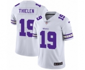 Men's Minnesota Vikings #19 Adam Thielen White Team Logo Cool Edition Jersey