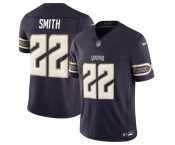 Men's Minnesota Vikings #22 Harrison Smith Deep Purple 2026 F.U.S.E. Rivalries Collection Limited Football Stitched Jersey Men's Minnesota Vikings #22 Harrison Smith Deep Purple 2026 F.U.S.E. Rivalries Collection Limited Football Stitched Jersey