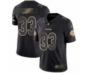 Men's Minnesota Vikings #33 Dalvin Cook Black Gold Vapor Untouchable Limited Football Jersey