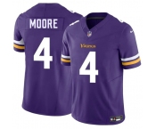 Men's Minnesota Vikings #4 Rondale Moore Purple 2025 F.U.S.E. Vapor Untouchable Limited Football Stitched Jersey