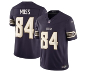 Men's Minnesota Vikings #84 Randy Moss Deep Purple 2026 F.U.S.E. Rivalries Collection Limited Football Stitched Jersey Men's Minnesota Vikings #84 Randy Moss Deep Purple 2026 F.U.S.E. Rivalries Collection Limited Football Stitched Jersey