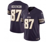 Men's Minnesota Vikings #87 T.J. Hockenson Deep Purple 2026 F.U.S.E. Rivalries Collection Limited Football Stitched Jersey Men's Minnesota Vikings #87 T.J. Hockenson Deep Purple 2026 F.U.S.E. Rivalries Collection Limited Football Stitched Jersey