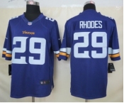 nike nfl jerseys minnesota vikings #29 rhodes purple[new nike limited]