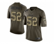 nike nfl jerseys minnesota vikings #52 greenway army green[nike Limited Salute To Service]