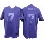 nike nfl jerseys minnesota vikings #7 christian ponder purple[drenched limited]