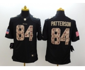 nike nfl jerseys minnesota vikings #84 patterson black[salute to service limited]
