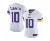 Women's Nike Minnesota Vikings #10 Fran Tarkenton Vapor Untouchable Limited White NFL Jersey