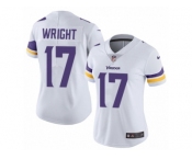 Women's Nike Minnesota Vikings #17 Jarius Wright Vapor Untouchable Limited White NFL Jersey