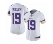 Women's Nike Minnesota Vikings #19 Adam Thielen Vapor Untouchable Limited White NFL Jersey